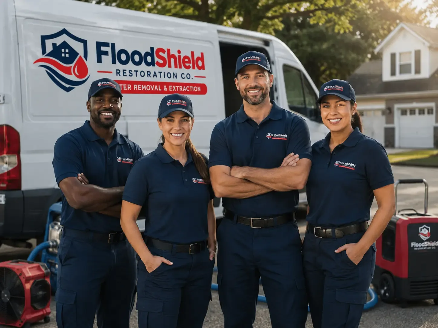 Flood Damage Restoration company in Lakeport, CA
